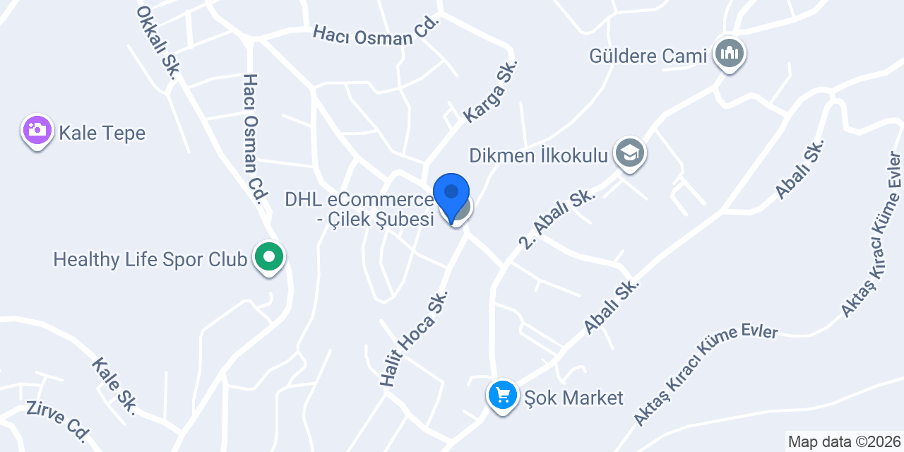 DHL eCommerce - Çilek Şubesi konumu