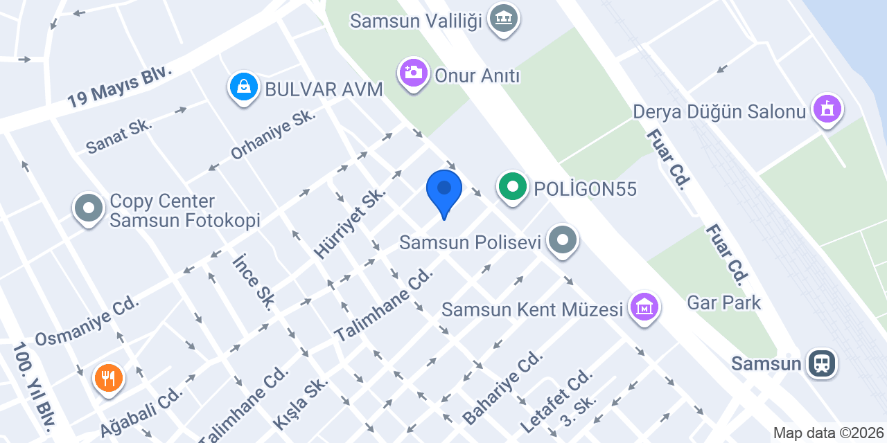 PANOSAM ELEKTRONİK konumu