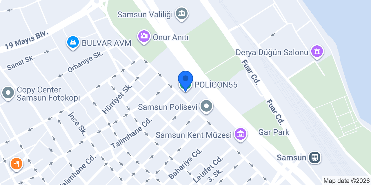 POLİGON55 konumu
