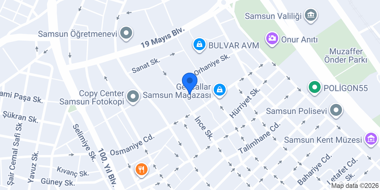 Özel Kanguru Eğitim Kurumları konumu