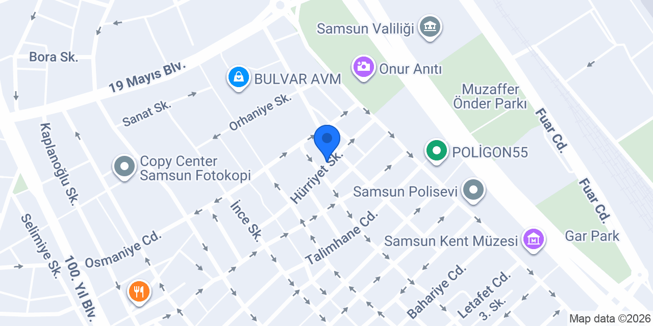OTEL SÖNMEZ konumu