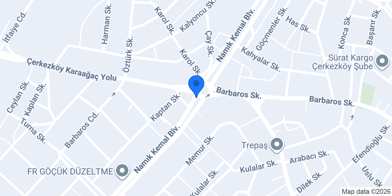 Çerkezköy.Duranoğlu elektrik konumu