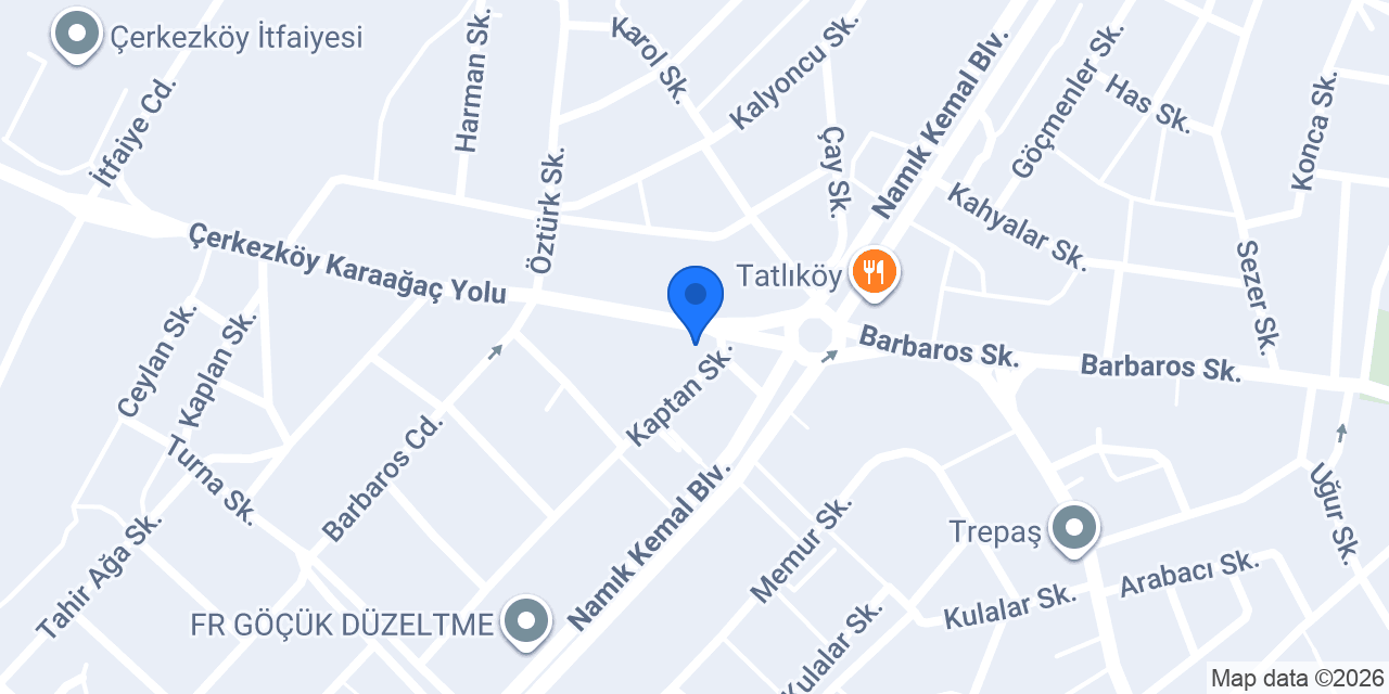 Eylül Tekel Shop konumu