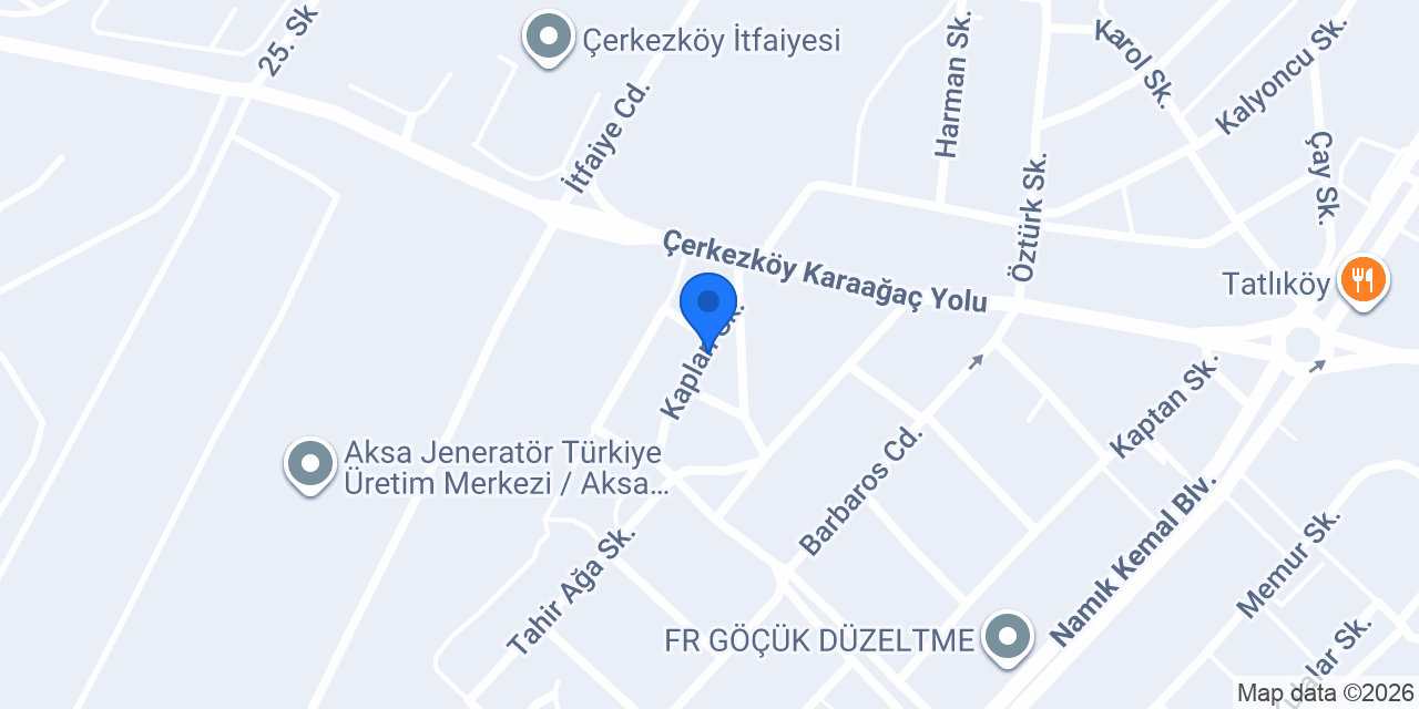Akça Halı Yikama konumu