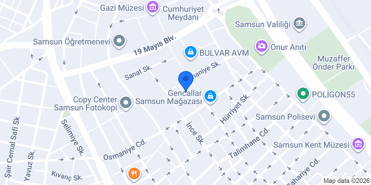 İstikbal - Çizgi Aksesuar konumu