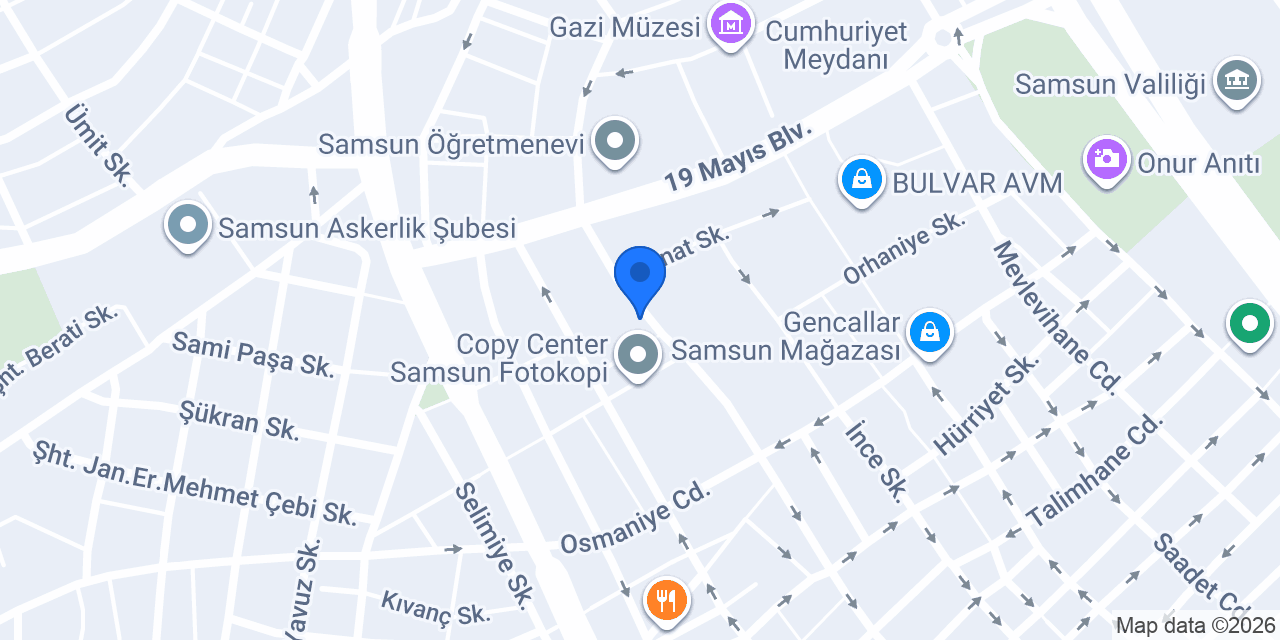 Galeria Optik konumu