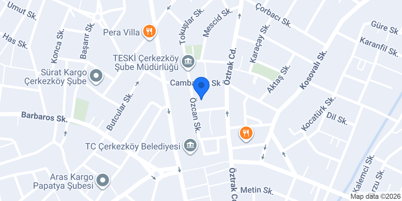 Terzi Öztürk konumu