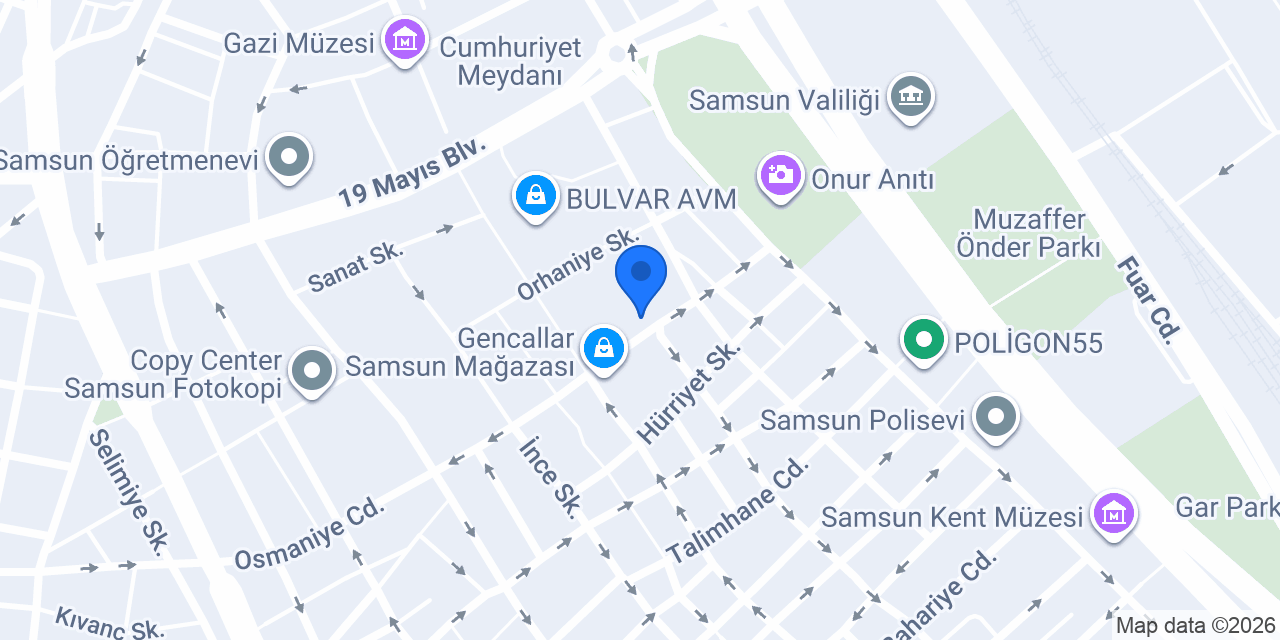 Merve Kitap Sarayı konumu