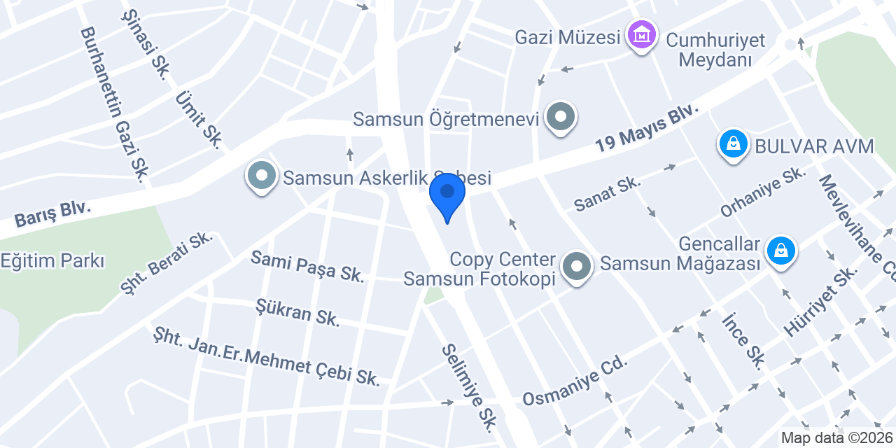 BICAK GEZEGENI konumu