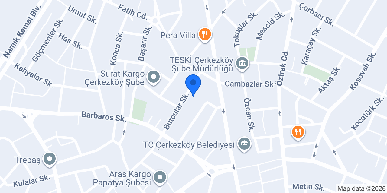 Modam Bayan Kuaförü konumu