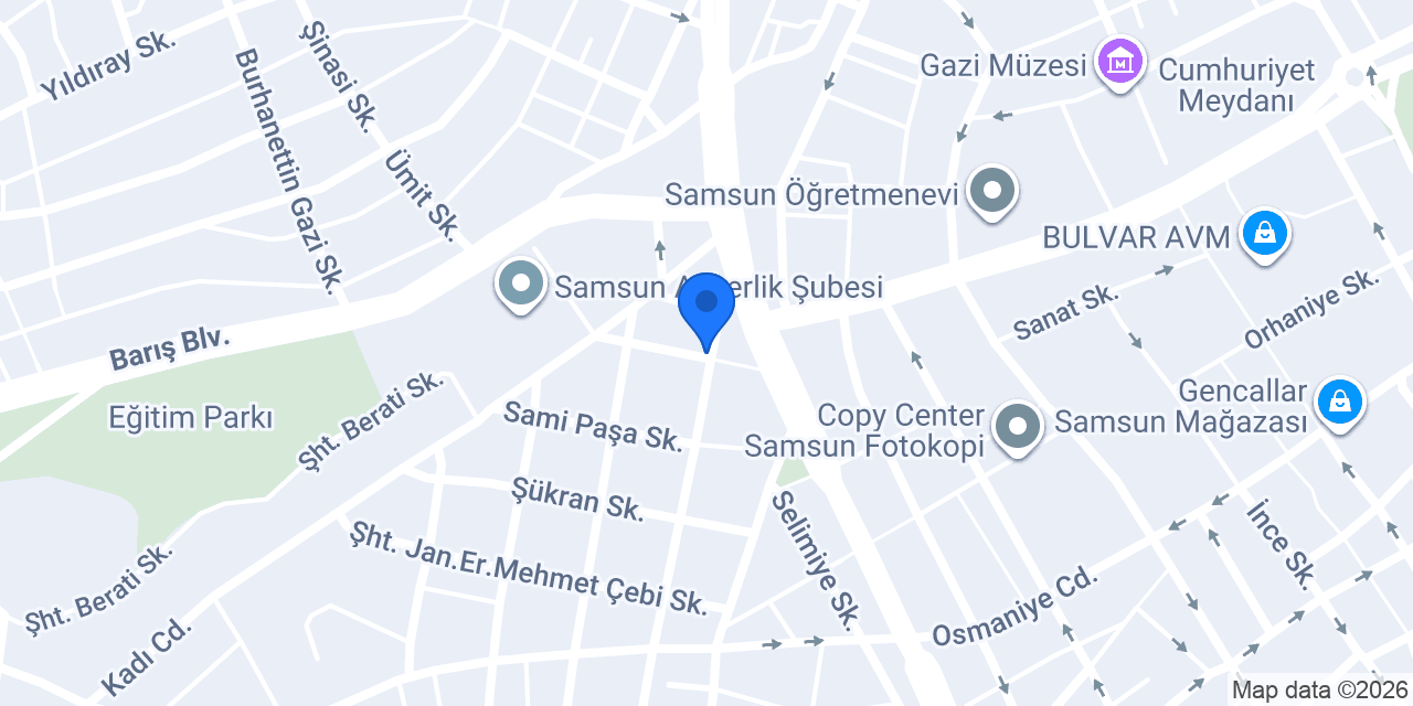MD TESİSAT konumu