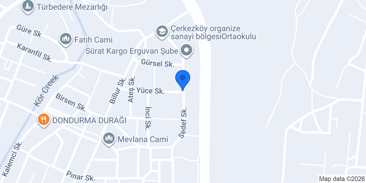 Tekirdağ Beyaz Eşya Servisi konumu