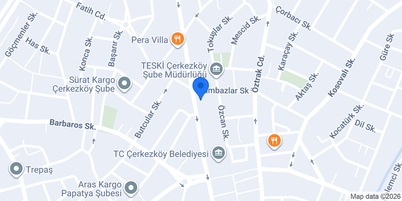 ÖZAYDIN AVM konumu