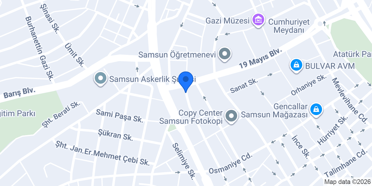 V.I.P. Ulaşım Hizmetleri konumu
