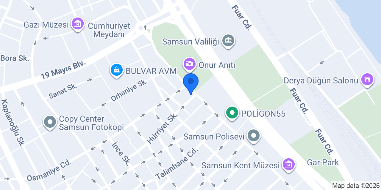 AYGÜNEŞ HUKUK BÜROSU konumu