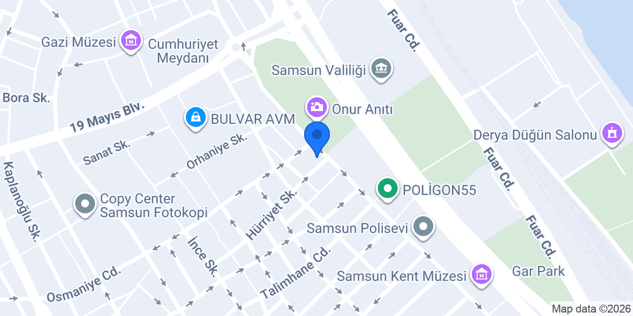 Park Şarküteri konumu