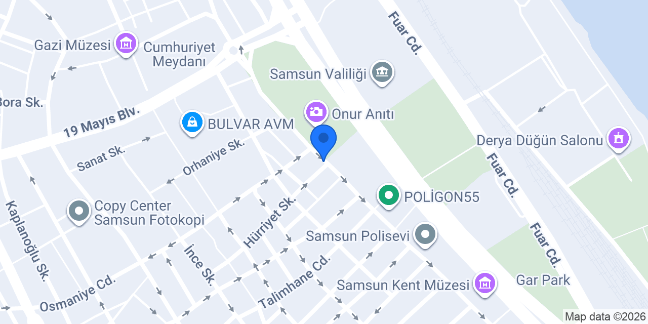 Kemer Ticaret konumu
