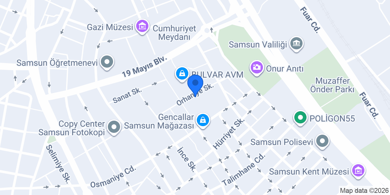 Onur Cafe Kofte Sarayi konumu