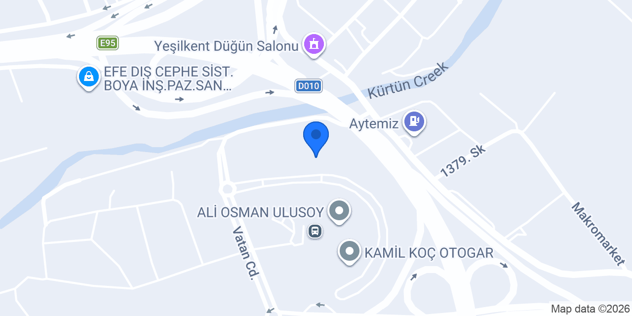 Petrol Ofisi konumu