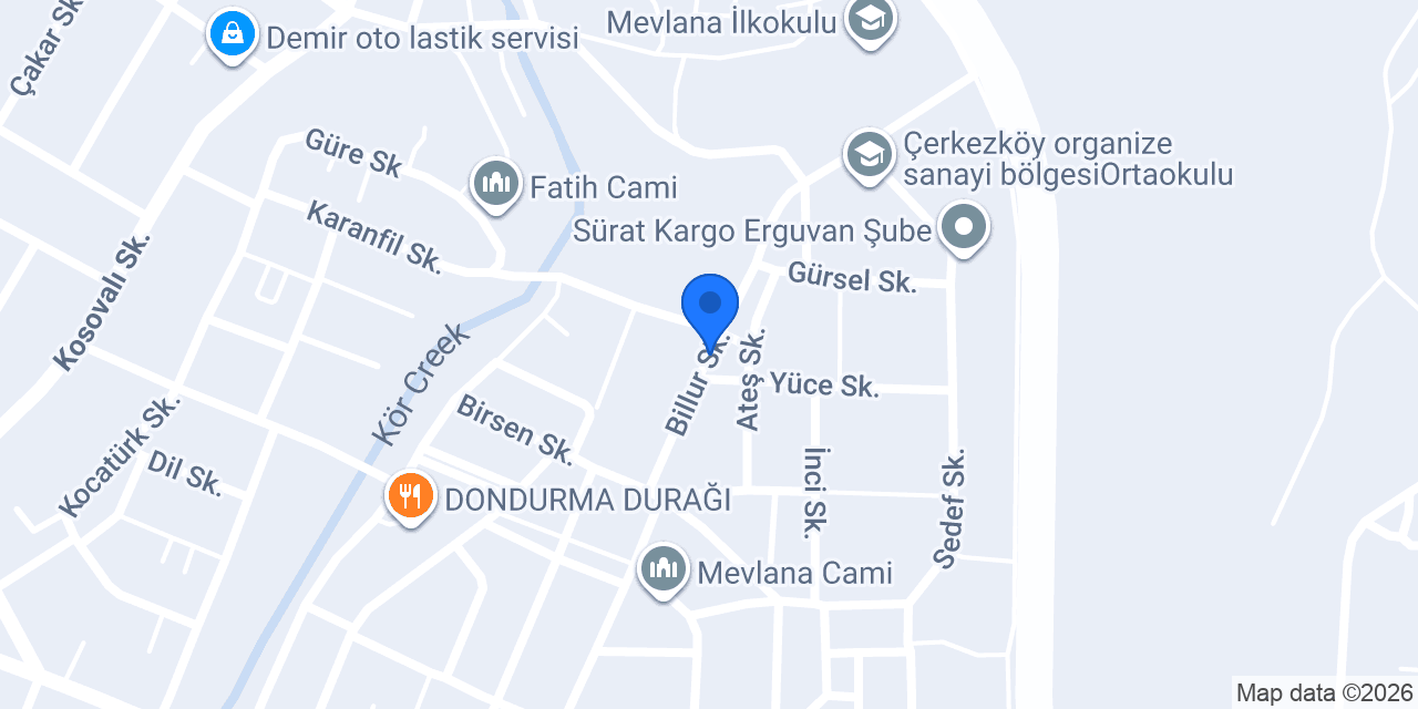 Adıyaman çiğ Köftecisi konumu