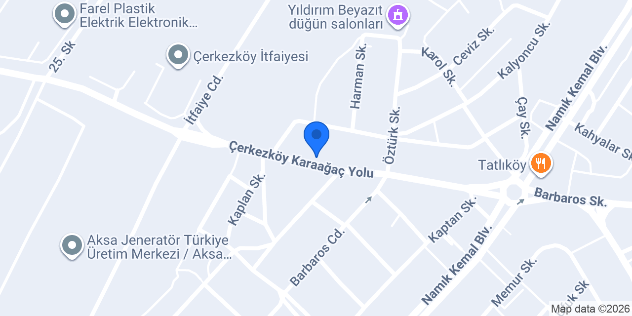 Kurtoğlu Metal konumu