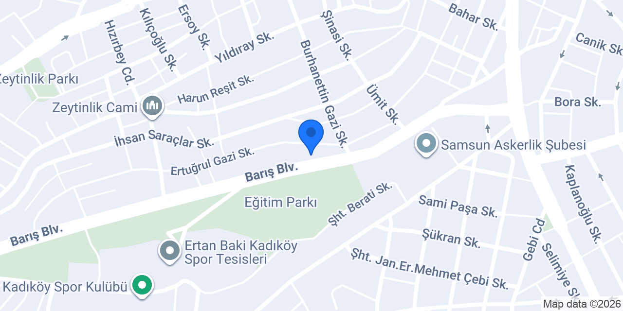 Samsun Pars mobilya-Mutfak konumu