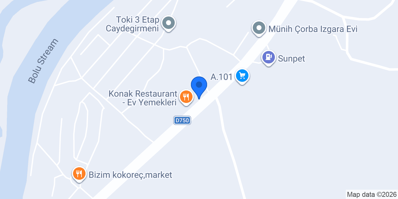 Un-iş Ekmek Fırını konumu