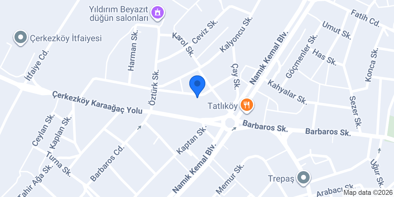 Gül Perde konumu