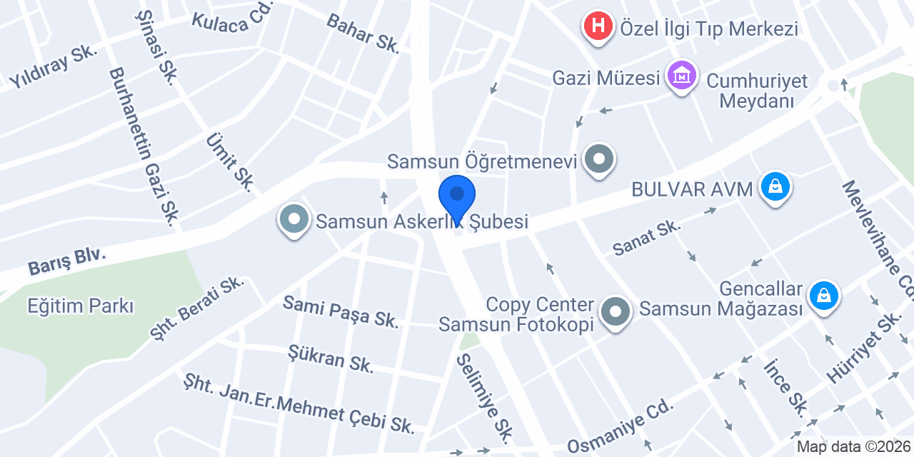 Aysel Savaş Güzellik Salonu konumu