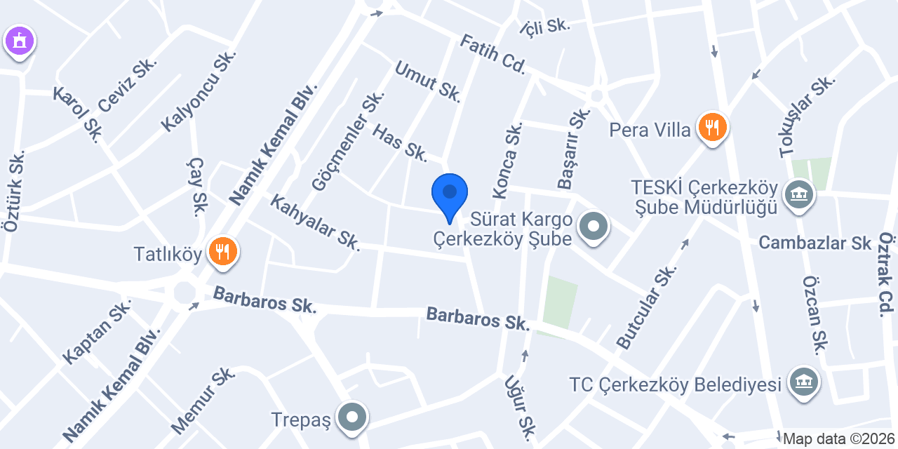 BarcodEtiket konumu