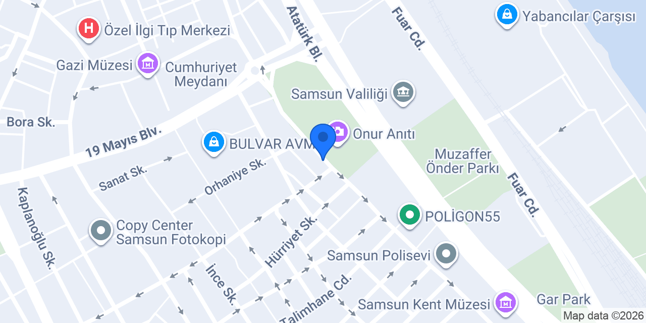 Avukat Deniz Çakar Şenel konumu