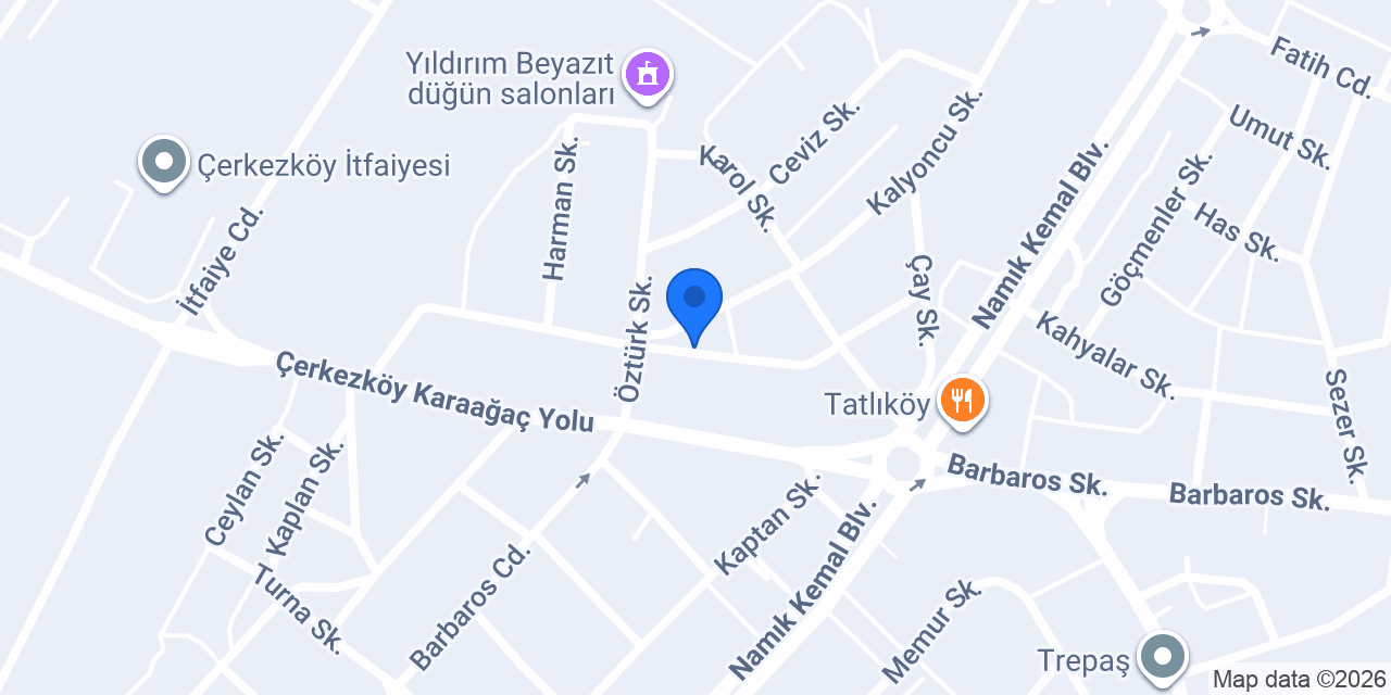 Odak Endüstri Hırdavat konumu
