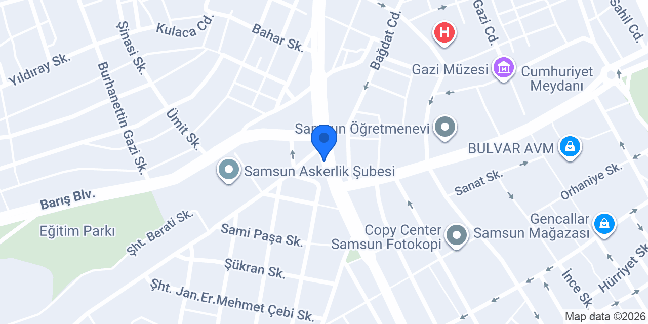 Dr. Kalender Demirkaya konumu