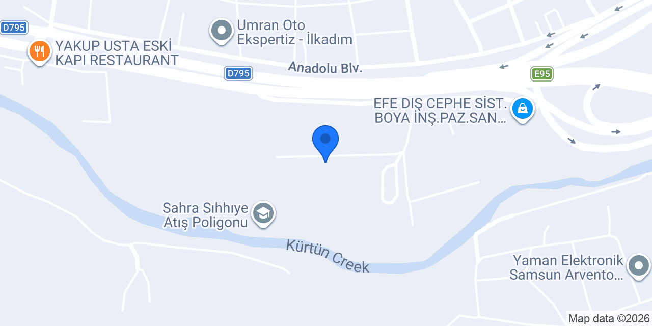 Öztan Lojistik konumu