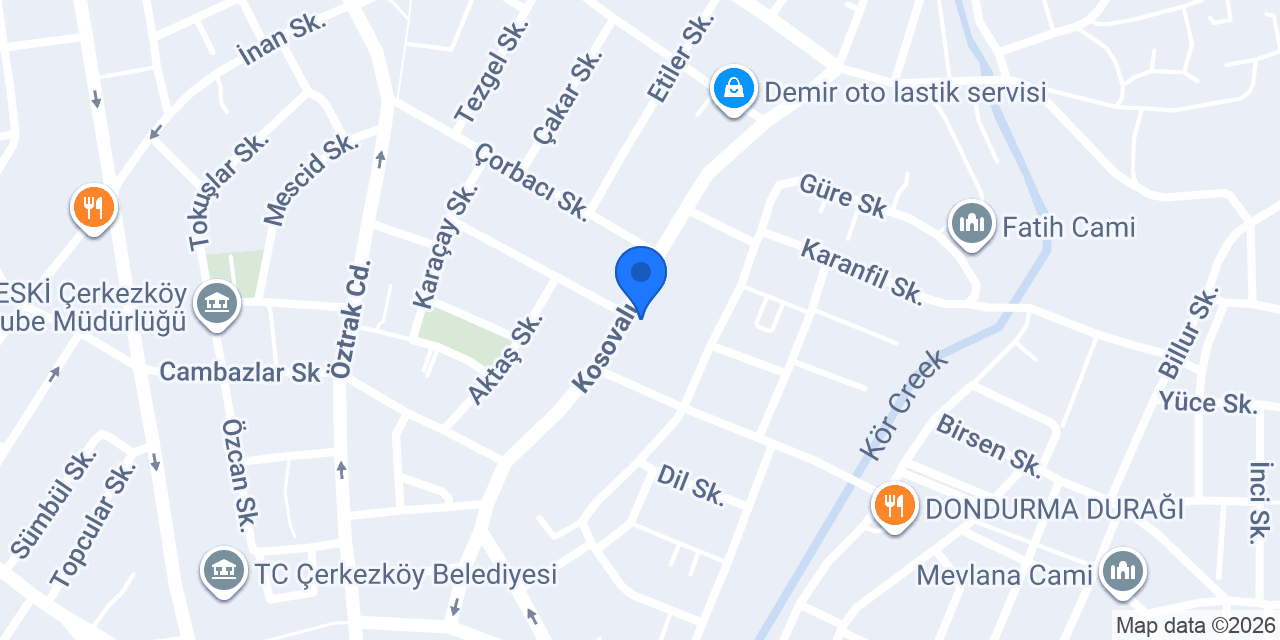 Edirne Tava Cigercisi konumu