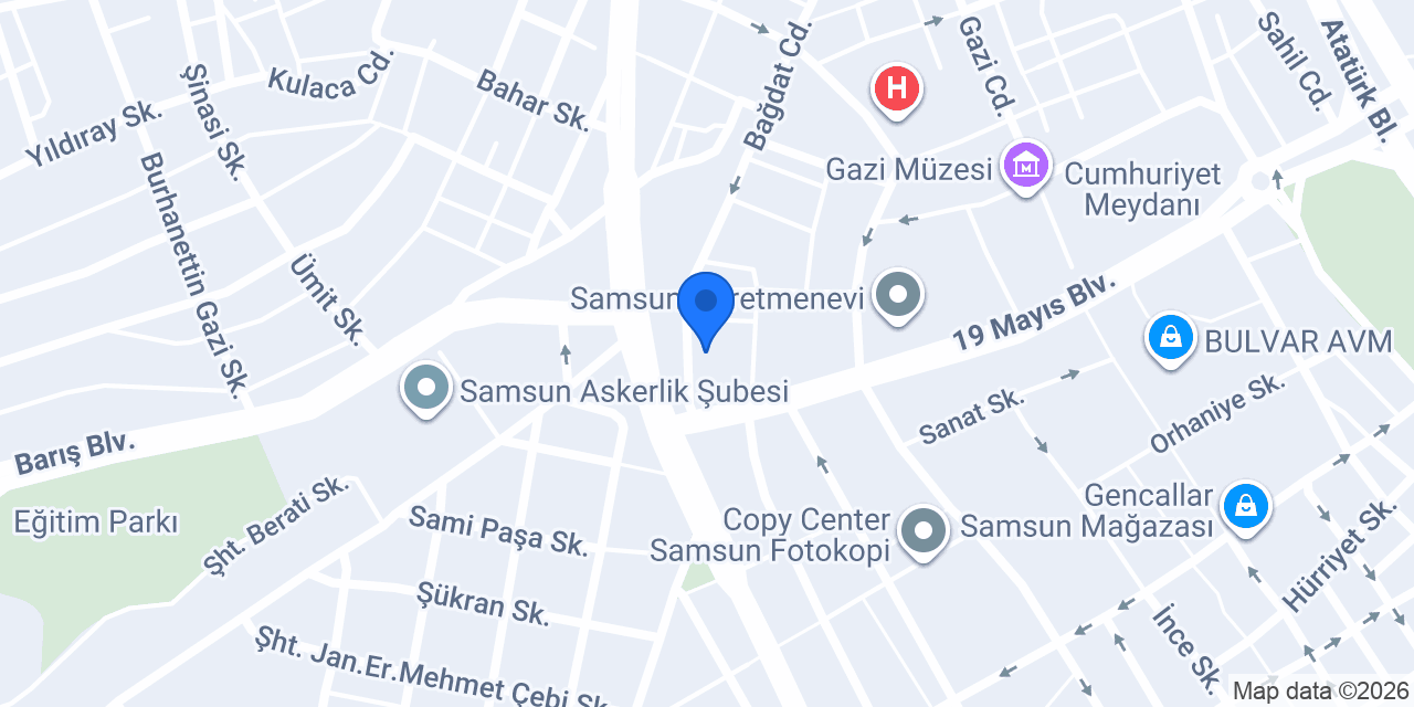 Yurtiçi Kargo Çiftlik konumu