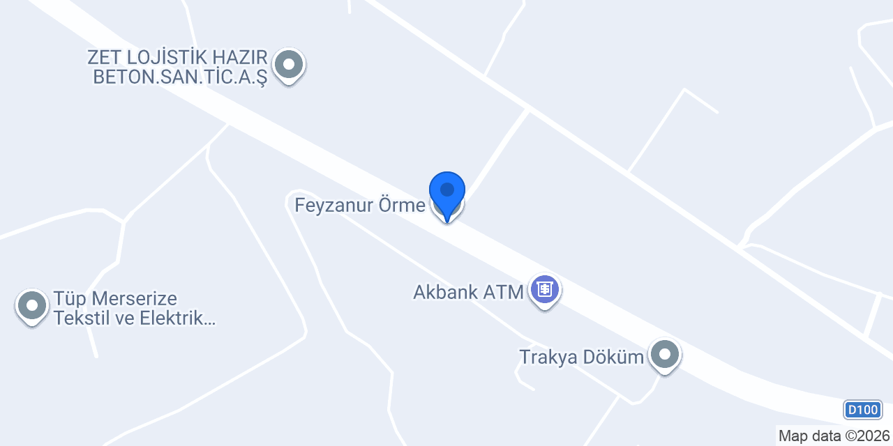 Feyzanur Örme konumu