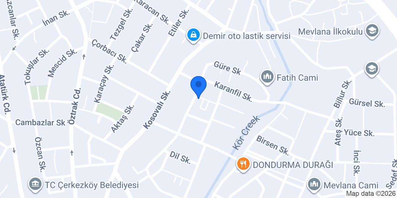 Özdoğan elektrik konumu