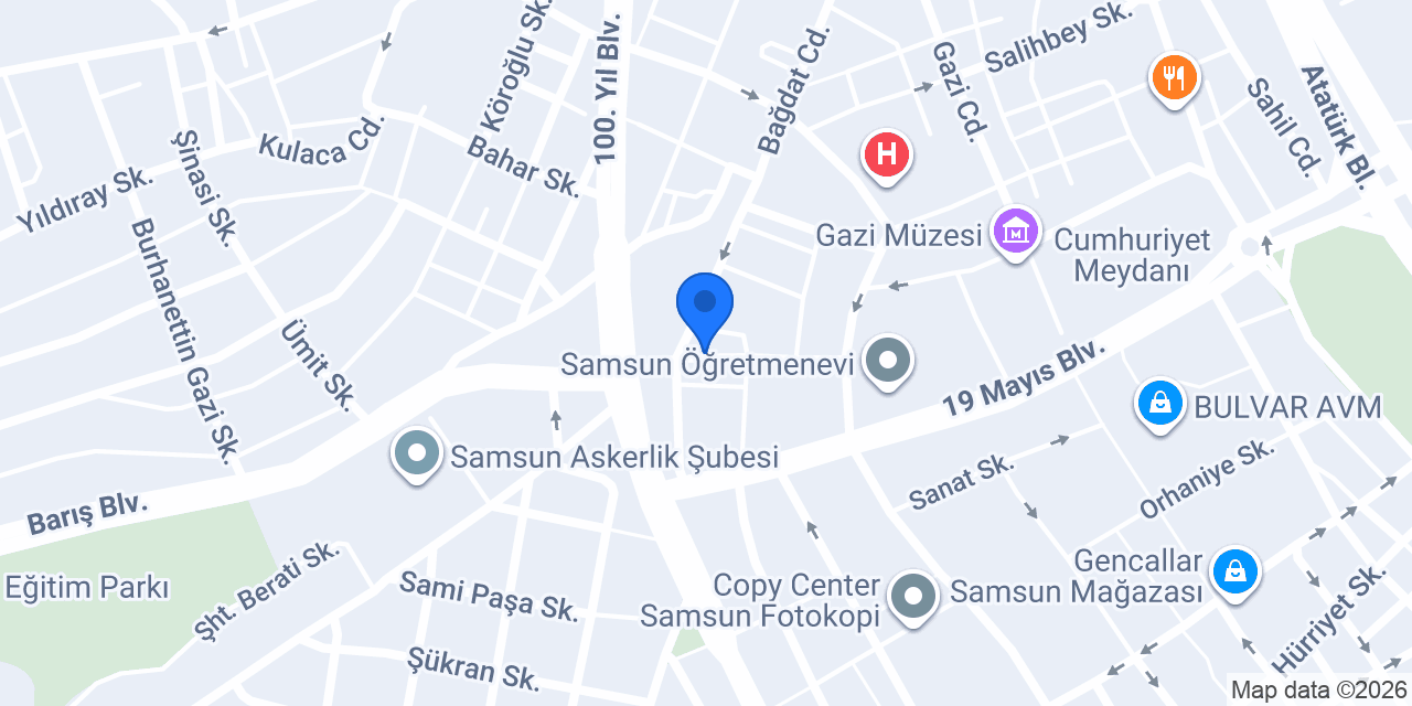 Sam yapı konumu