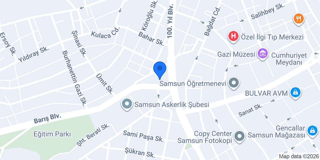 Emniyet Büfe konumu