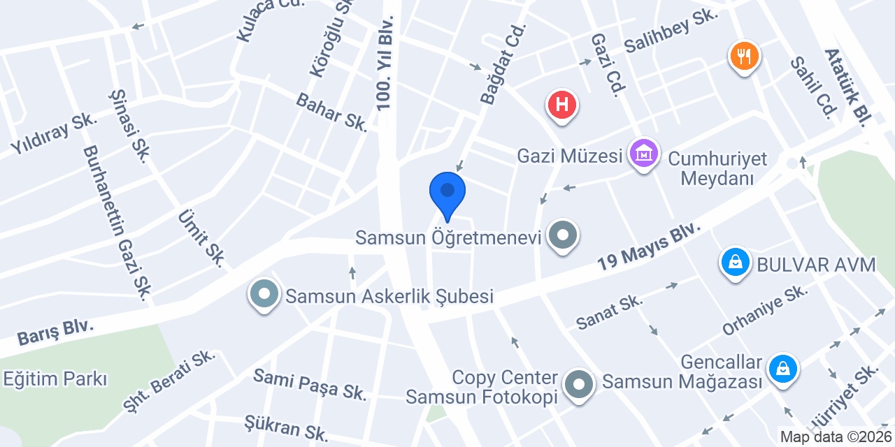ASM STORE konumu