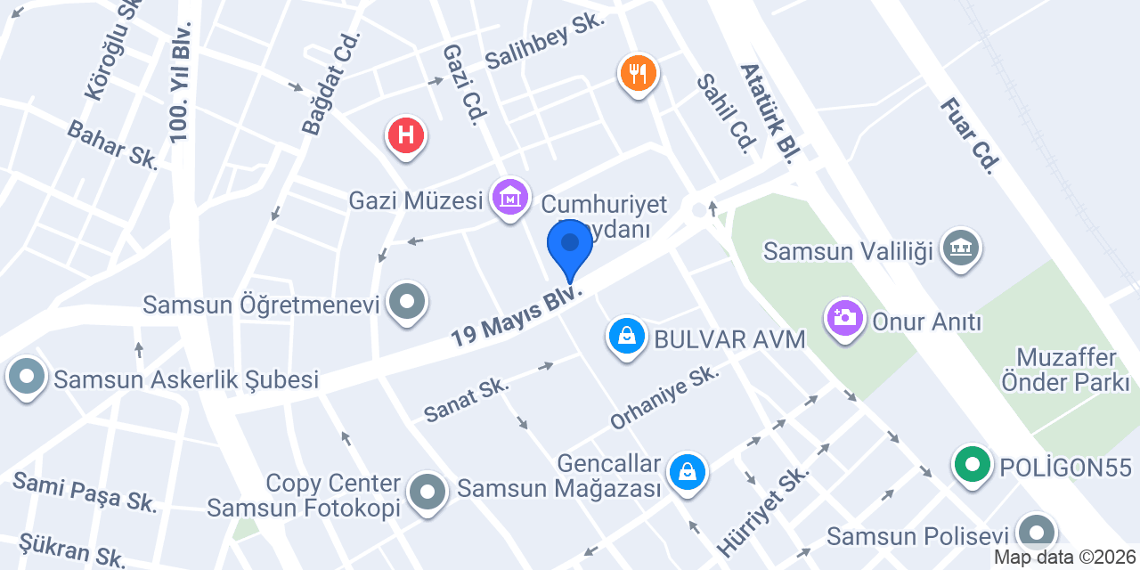 AEA VİP SİGORTA konumu