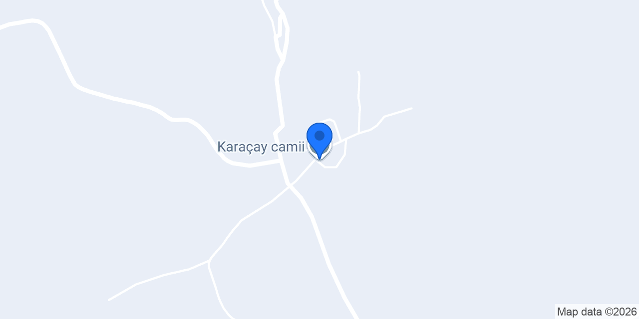 Karaçay camii konumu