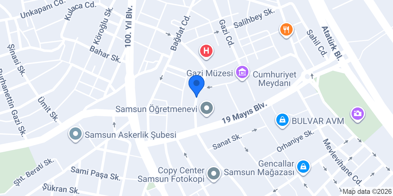 Gözüm Optik konumu