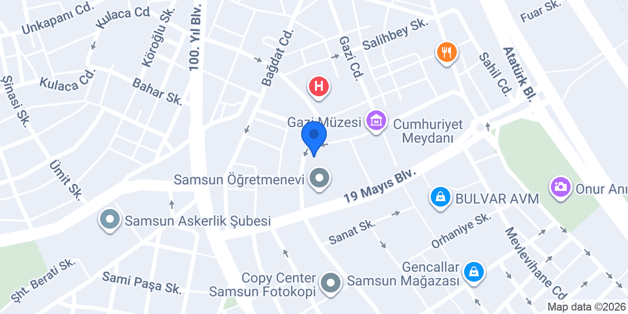 Kampüs Özel Ögretim Kursu konumu