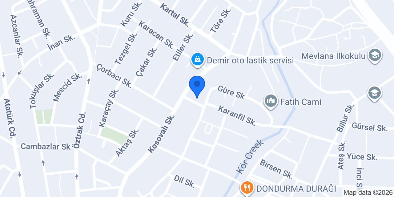 Anı Tur konumu