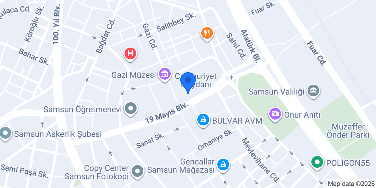 Lezzeti İkram Döner Salonu konumu