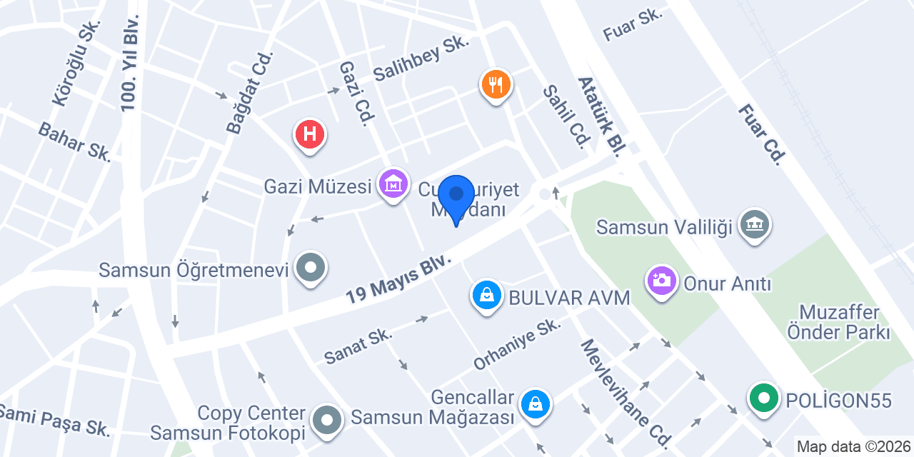 Berk Yapı End.ve Tic. konumu
