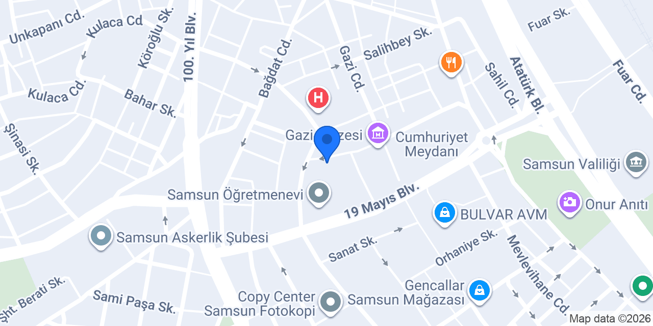Didi Copy Dijital Baskı Merkezi konumu