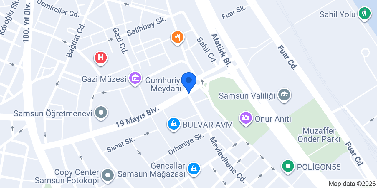 Saçak Döner & Kokoreç konumu